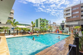 Terrazzo Club Residence 407-A - Apartamento em Bombas - Piscina - Quadra poliesportiva - Jacuzzi